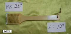 12in BBQ BRUSH WOODEN Handle style 2