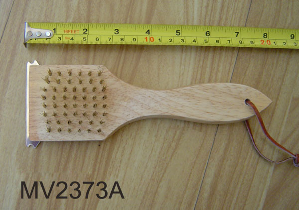 8in BBQ BRUSH WOODEN Handle