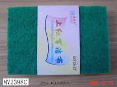 2PCS CLEANING SCOURER 15X10X2CM