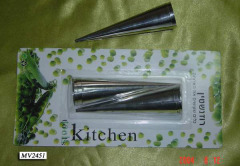4PCS ICE CREAM SET CREAM HORN TINPLATE