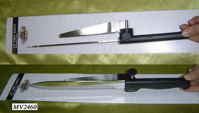 MEAT KNIFE PP HABDLE with SDJUST