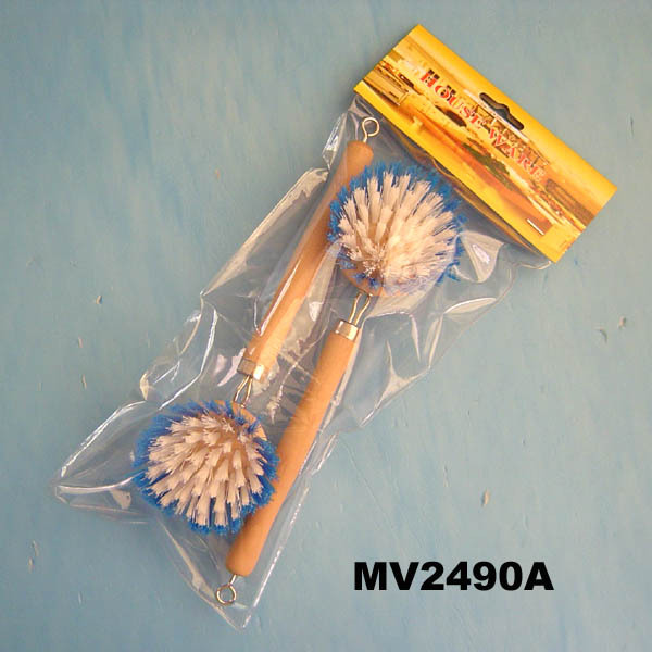BOWL BRUSH in PVC BAG