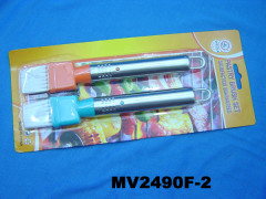 2PCS BRUSH with SS Handle