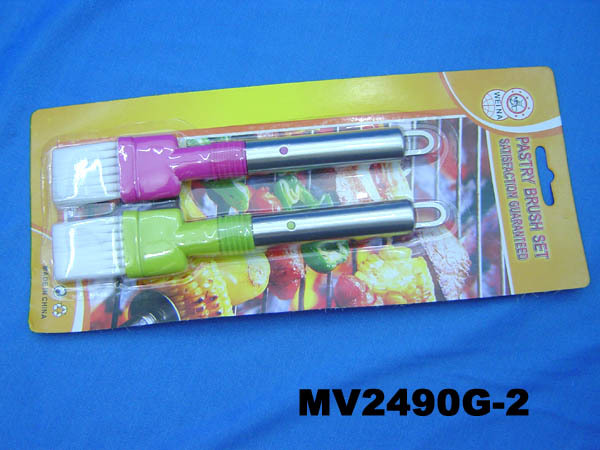 2PCS BRUSH with SS Handle style 4