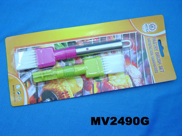 2PCS BRUSH with SS Handle style 3