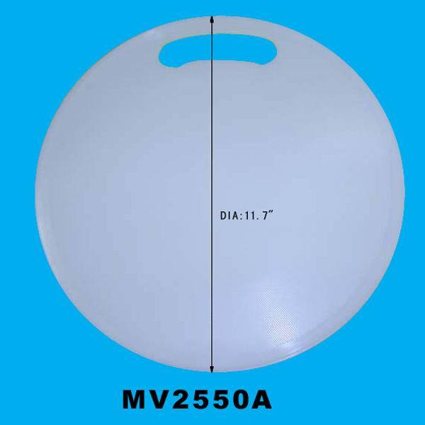 ROUND PLASTIC CUTTING BOARD