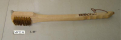 18in WOODEN Handle BBQ BRUSH