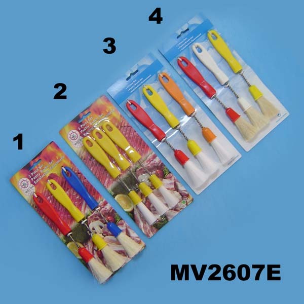 3PCS BRUSH PLASTIC Handle