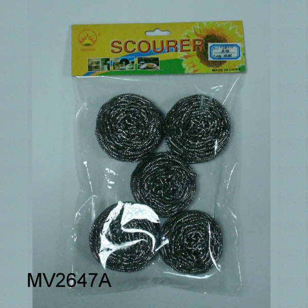 5PCS SS SCOURER PBH