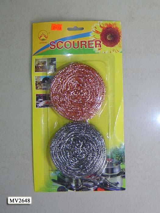 1PC SS SCOURE and 1PC COPPER COPPER