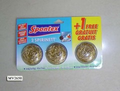 3PCS COPPER SCOURER