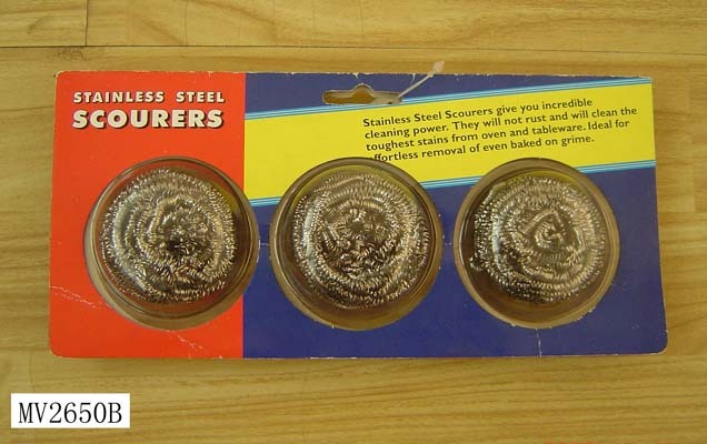 3PCS SS SCOURER