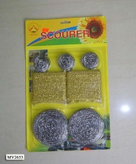 7PCS CLEANING SCOURER SET