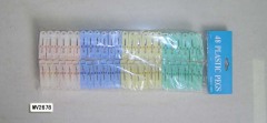 48 PLASTIC CLOTHES PEG