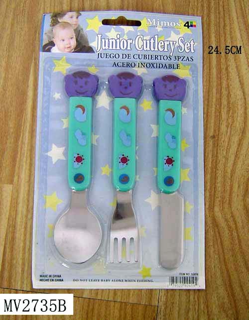 3PC JUNIOR CUTLERY SET