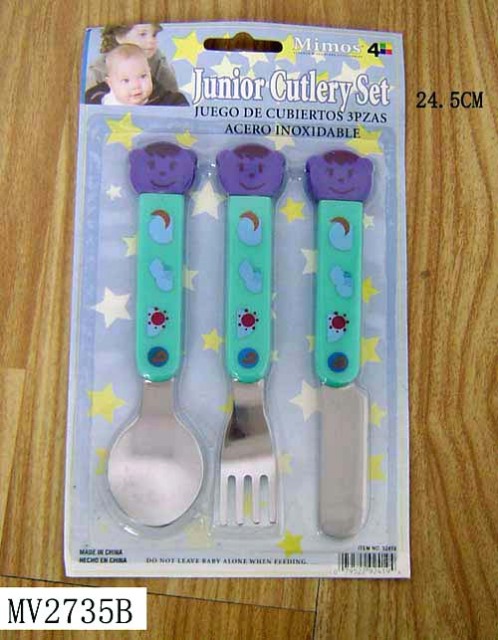 3PC JUNIOR CUTLERY SET
