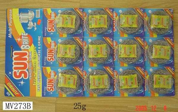 12PCS 25G PC SCOURER with CLEANER ESSENCE