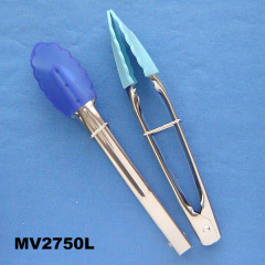 7in DELUXE SILICONE FOOD TONG