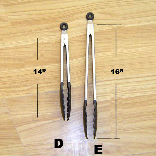 16in SOFT PLASTIC TONG