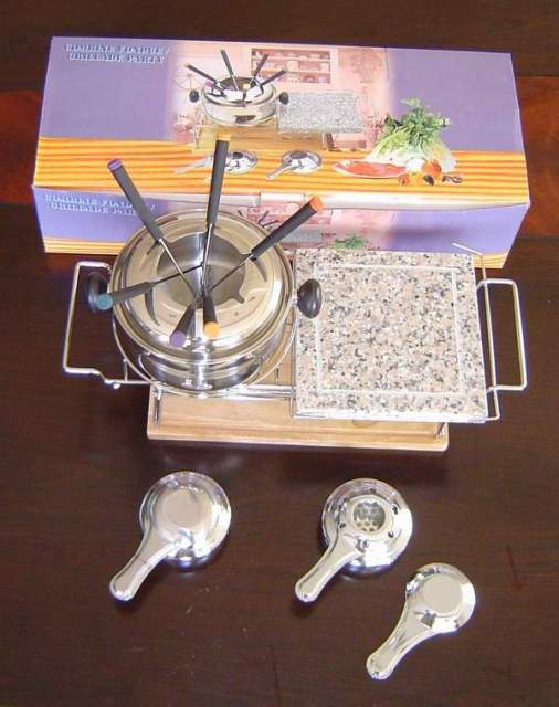 COMBINE FONDUE GRILLADE PARTY