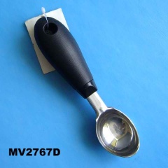 LIGHT SIZED ICE-CREAM SPOON with RUBBER Handle