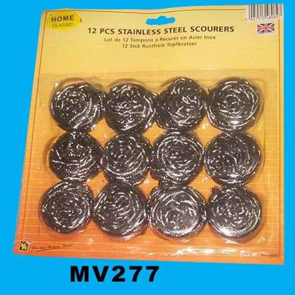 12 PCS SCOURER PAD