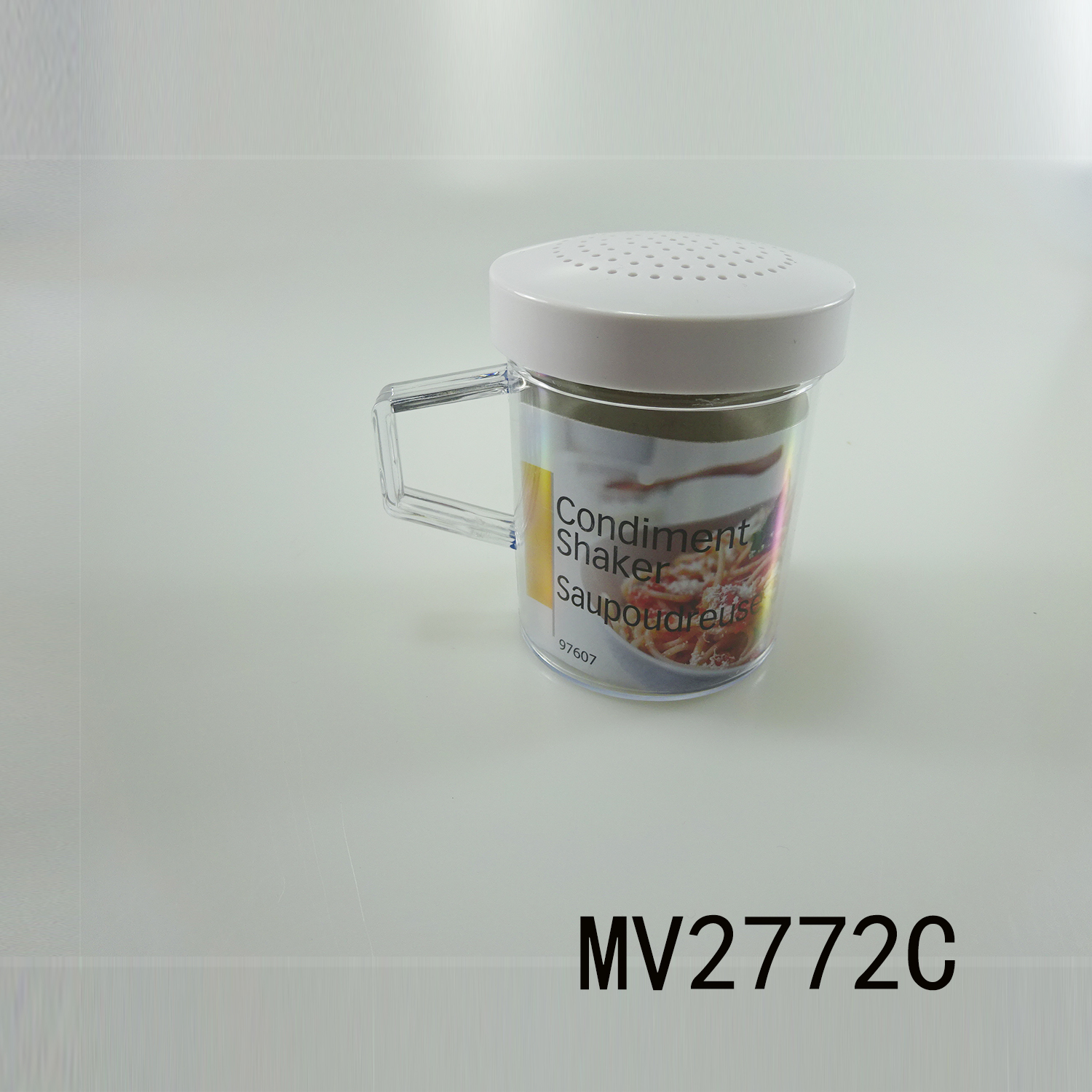PLASTIC SALT and PEPPER BOTTLECONDIMENT SHAKE