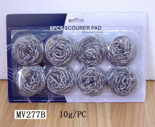 8PC SLIVER SCOUER PAD