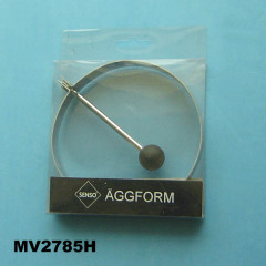 SS ROUND EGGFRYER with Handle style 4