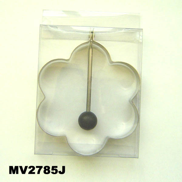 SS ROUND EGGFRYER with Handle style 5