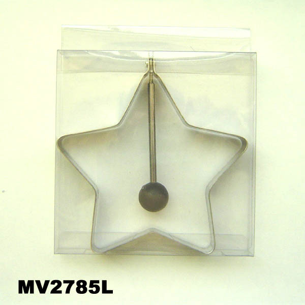 SS ROUND EGGFRYER with Handle style 7