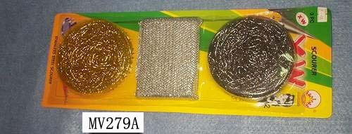 3PCS CLEANING SCOURER SET