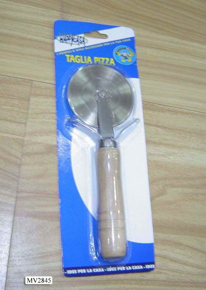 PIZZA CUTTER WOODEN Handle