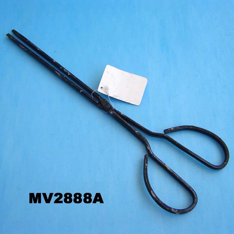 METAL CHARCOAL TONG 14in