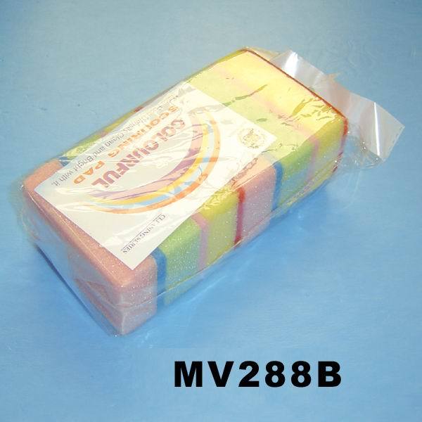 SPONGE with SCOURER PAD 6 PACK SHRINK PACK