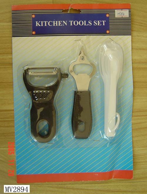 6PCS PLASTIC MEASURE and PEELER and BOTTLE OPENER