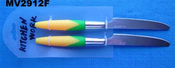 SS CUTLERY KNIFE CORN SHAPE Handle