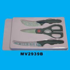2PCD KNIFE with KITCHEN SCISSORS Window Box