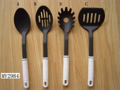 PLASTIC Handle NYLON KITCHEN TOOL SPOON