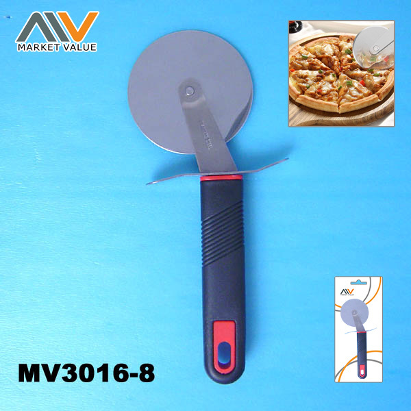 PIZZA CUTTER with PLASTIC Handle