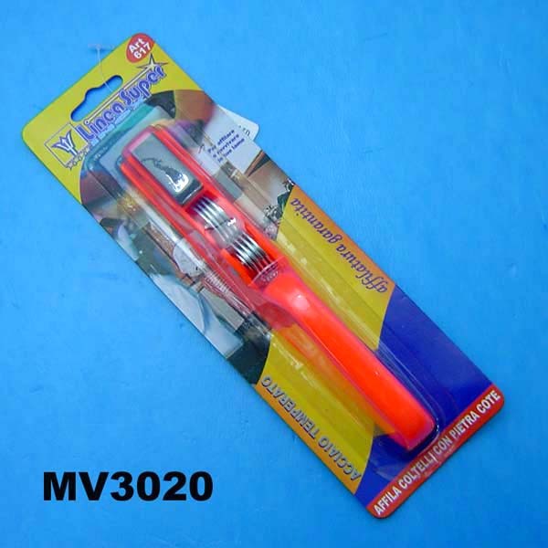 PLASTIC Handle KNIFE and SCISSORS SHARPENER