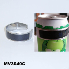 SS WINE BOTTLE THEMOMETER in BOX style 2
