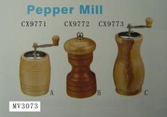WOODEN PEPPER MILL