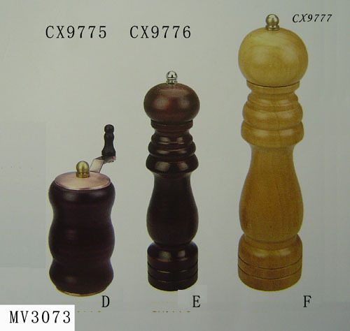 WOODEN PEPPER MILL style 2