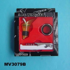 3PCS WINE SET in Window Box