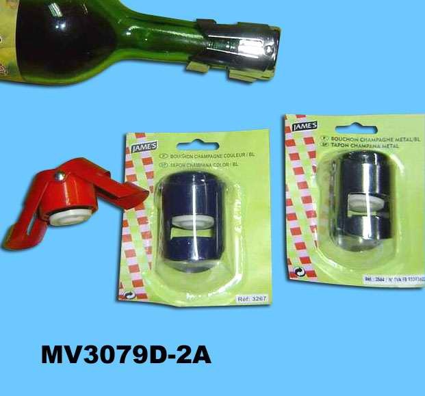 ELECTROPLATE WINE BOTTLE STOPPER
