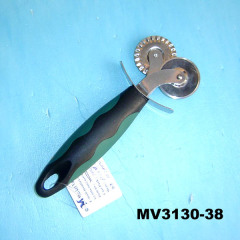 DOUBLE WHEEL PIZZA CUTTER PLASTIC Handle