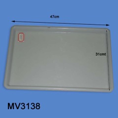 PLASTIC WATER TRAY WHITE COLOUR