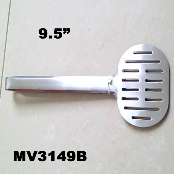 9.5in FOOD TONG STAINLESS STEEL