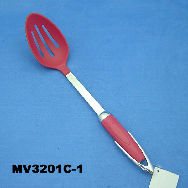 NYLON KITCHEN TOOL - SLOTED SPOON TAG CARD
